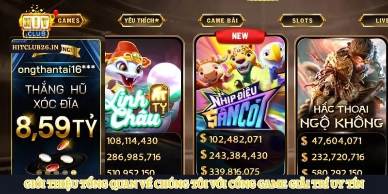 Về chúng tôi 1 Giới thiệu tổng quan về chúng tôi với cổng game giải trí uy tín
